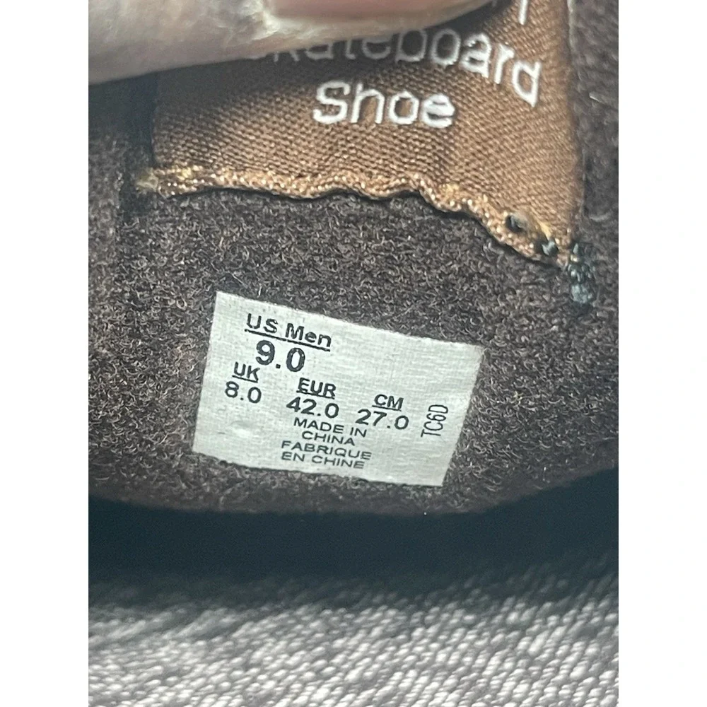 Vans Gilbert Crockett Pro Sneakers Mens 9 Brown TC6D Skate‎ Casual Shoes